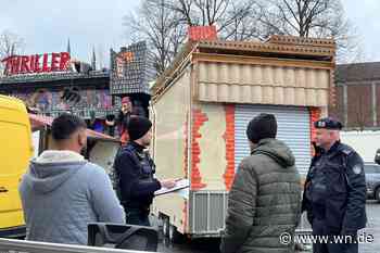 Bewaffnet auf dem Kinderhauser Markt und auf dem Send