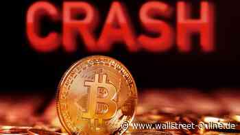 Kryptowährungen im Crash-Modus: Bitcoin: Herber Rückschlag für Krypto-Bullen!