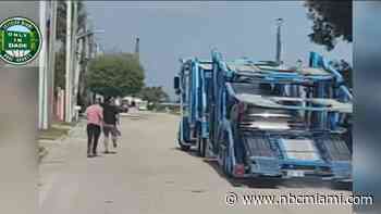 Man Arrested After Allegedly Stealing Semi-Truck From Medley Gas Station