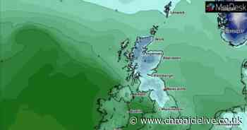 Weather maps show snowy weekend ahead for North East with more flurries still to come