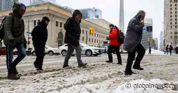 Between 4 and 20 cm of snow expected for parts of southern Ontario