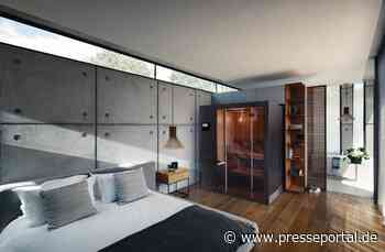 Die ausfahrbare, platzsparende KLAFS S1 Sauna jetzt als neue Edition im eleganten Schwarz