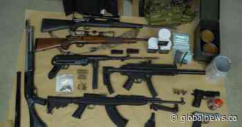 Manitoba RCMP arrest 7 after finding hoard of guns in The Pas