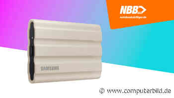 Externe SSD: Samsung T7 mit 2 TB für rund 170 Euro