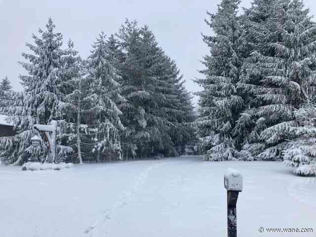 Snow ending but chillier temperatures are here