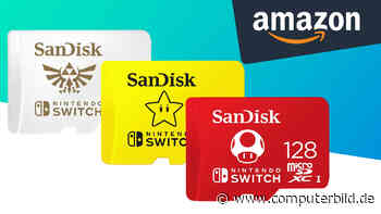 Amazon: SanDisk-microSDs für die Nintendo Switch schon ab 12 Euro!