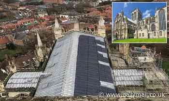 York Minster cathedral installing 199 solar panels on its roof
