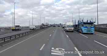 Live: Long delays on M5 Avonmouth Bridge after crash