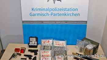 Erfolg für Rauschgiftfahnder: Waffen, Silbermünzen und fünf Kilo Gras in Oberammergau sichergestellt