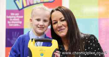 Scotswood girl with rare heart condition joins school in raising money for life-saving device