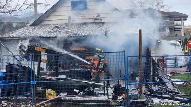 Suspicious fire breaks out at the same Second Avenue home in Chilliwack Friday