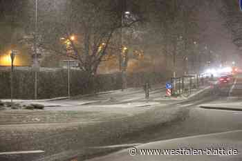 Warnung vor Schneefall in Bielefeld