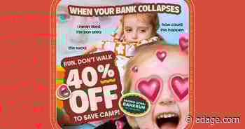 Kids store Camp offers ‘BANKRUN’ deal in plea for cash following SVB bank collapse