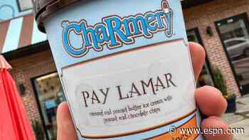 Ravens fan creates 'Pay Lamar' ice cream in support of MVP QB
