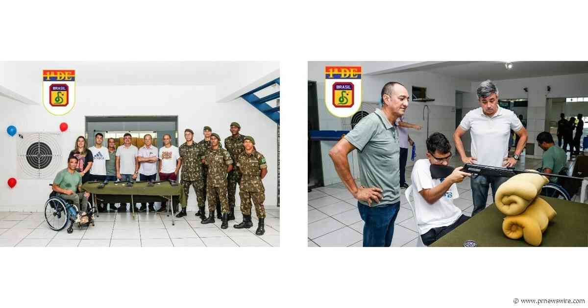 Companhia Brasileira de Cartuchos doa carabinas para projeto de reintegração social "João do Pulo", da 1ª Divisão do Exército