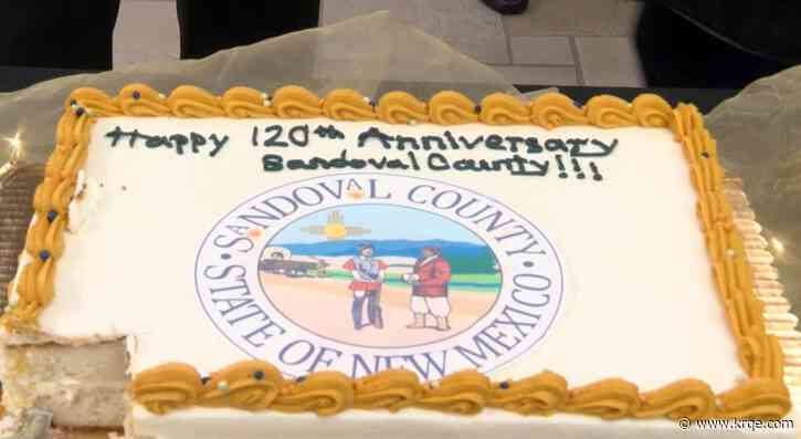 Sandoval County celebrates 120th birthday with cake, career fair