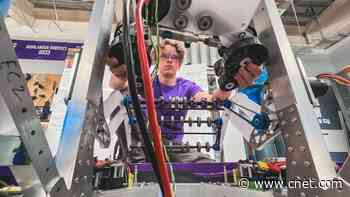 Behind the Scenes With a High School Robotics Team Aiming for Glory     - CNET