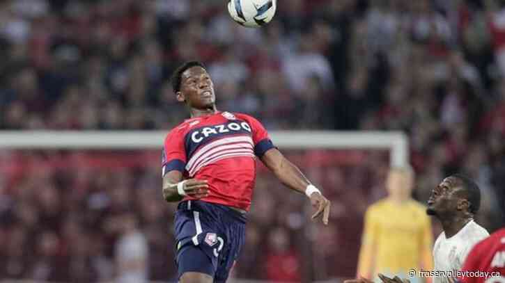 Canadian striker Jonathan David nets hat trick as Lille draws with Lyon 3-3