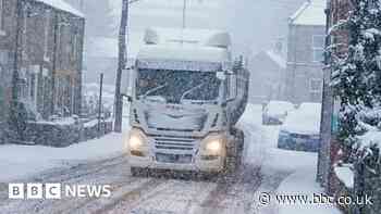 Schools closed and roads impassable by snow