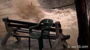 Creeks swell with water in Madera County, several evacuation warnings remain in place