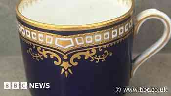 Titanic cup found in Burton kitchen could sell for £2,000