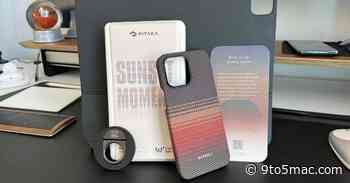 Hands-on: Pitaka launches 1,500 limited edition ‘Sunset’ cases with a clever MagSafe finger grip