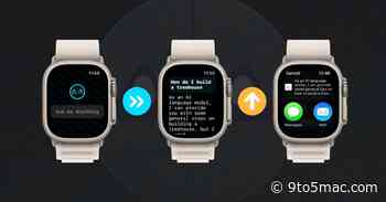 Apple Watch gets OpenAI’s popular chatbot with watchGPT app