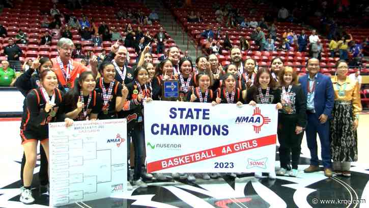 Gallup beats rival Kirtland Central for girls 4A championship