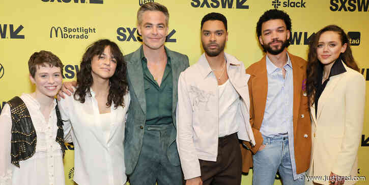 Chris Pine, Rege-Jean Page & Michelle Rodriguez Debut 'Dungeons & Dragons' To Austin For First Premiere!