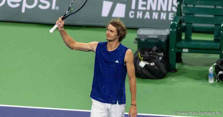 Zverev souverän in dritter Runde in Indian Wells