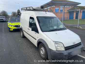 Preston driver arrested after failing roadside drug test