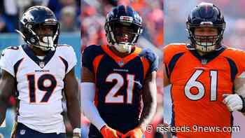 Broncos cut 3 veteran players from roster
