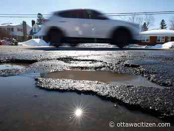 Today's letters: Once again, Ottawa's potholes have drivers dodging