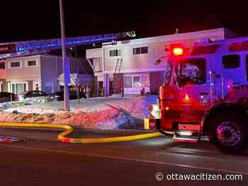 Midnight fire quelled on Meadowlands Avenue East