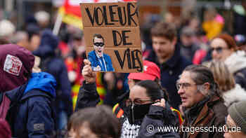 Franzosen erneut gegen Rentenreform auf den Straßen