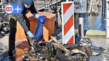 Frühjahresputz in Eckernförde und Gettorf mit rund 200 Helfern