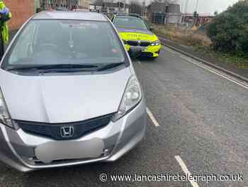 Preston driver arrested after 'smoking cannabis' in vehicle