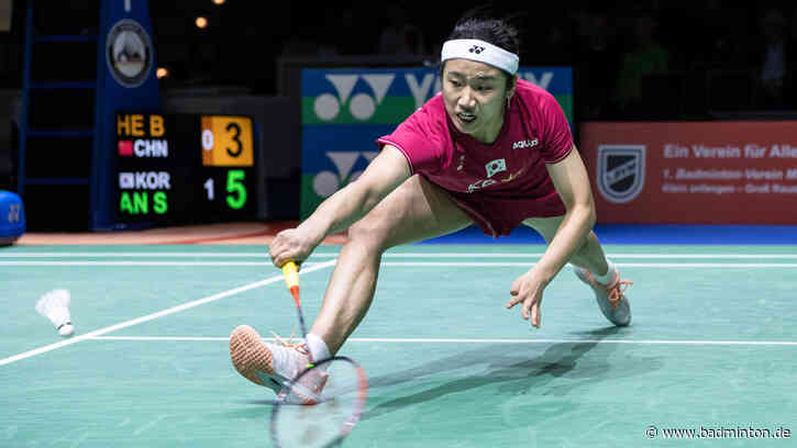 YONEX German Open: Badmintonasse aus vier Nationen in den Endspielen