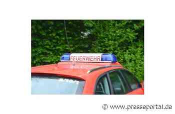 FW-EN: Umgestürzter Bauzaun und Wasseraustritt aus Gebäude