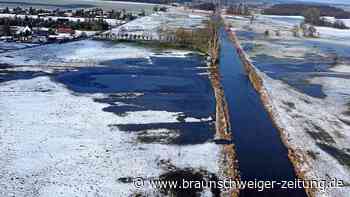 Hoher Niederschlag lässt Flusspegel um Braunschweig ansteigen