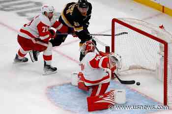Bruins Fastest to 50 Wins in NHL History, Beat Red Wings 3-2