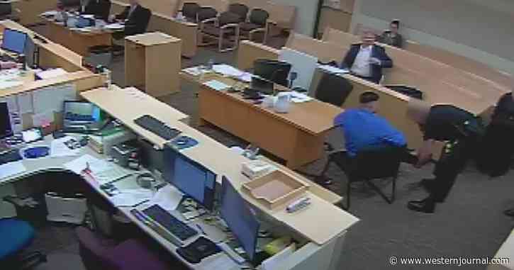 Watch: Murder Suspect Knows Exactly What He Can Do When State Law Forces Deputies to Uncuff Him