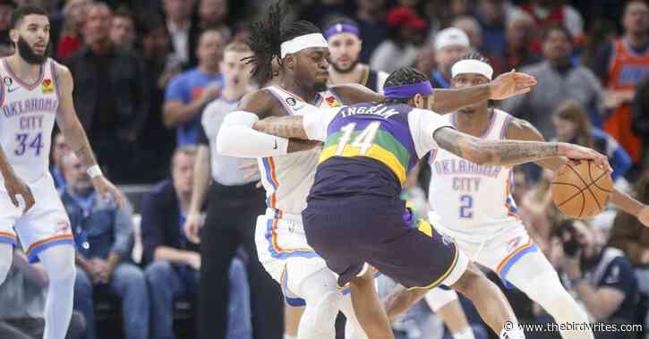Pelicans’ Ingram out for tonight’s crucial matchup against Thunder