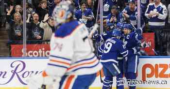 Maple Leafs roar back to down McDavid’s Oilers 7-4
