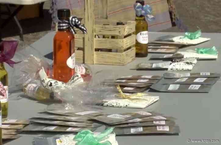 Los Ranchos Art Market welcomes visitors on windy Saturday