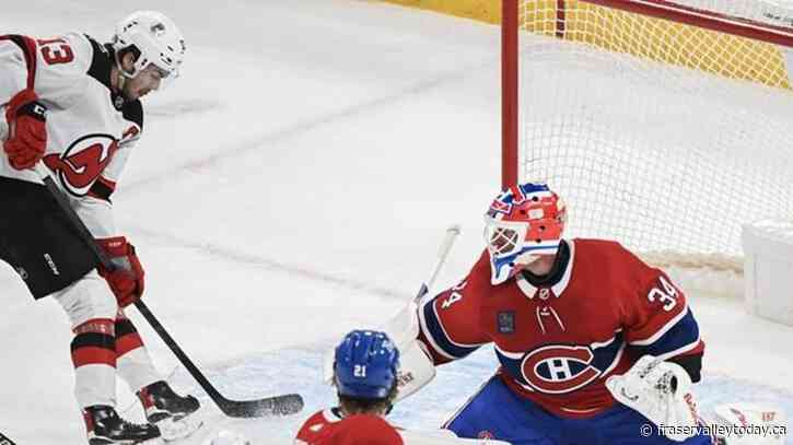 Devils add to Canadiens’ misery with 3-1 win