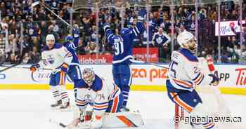 Edmonton Oilers fall 7-4 in Toronto