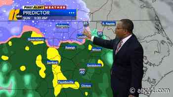 Chilly Rain for Most, Snow for Some Sunday