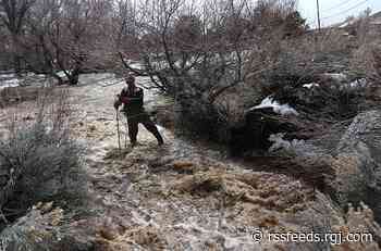 Watch: The Steamboat Creek floods near the Pleasant Valley