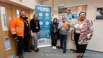 Blackburn community centre is awarded 'Centre for Warmth' plaque